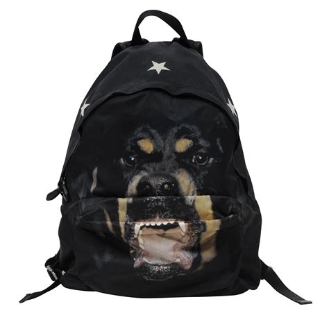 givenchy dog print backpack|givenchy nylon backpack.